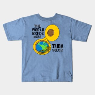 Tuba Solos Kids T-Shirt